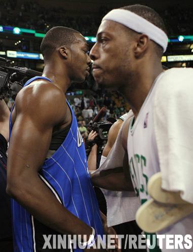 [组图]NBA季后赛:魔术队晋级东部决赛