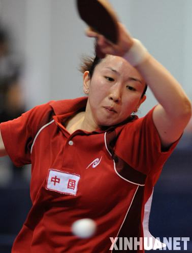 [图文]大运会:中国女子乒乓球队进入团体决赛