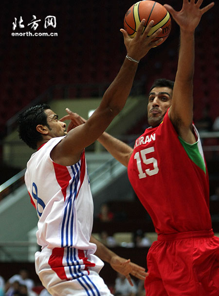 男篮亚锦赛伊朗94-46轻取科威特 排名B组第一