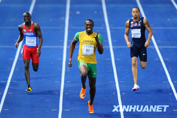博尔特再破男子200米世界纪录--体育--人民网