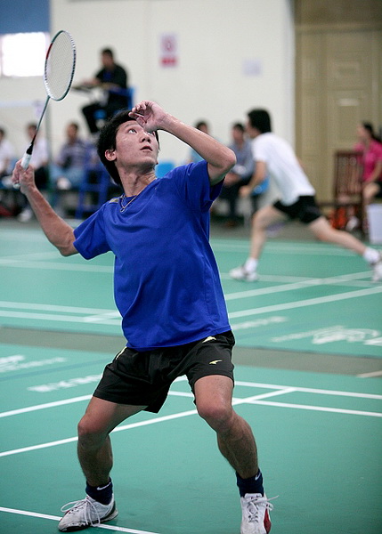 塑形象 庆国庆 江西省电力公司职工羽毛球比赛