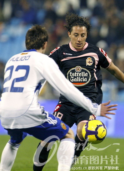2009-2010赛季西甲15轮萨拉戈萨0:0平拉科鲁尼亚