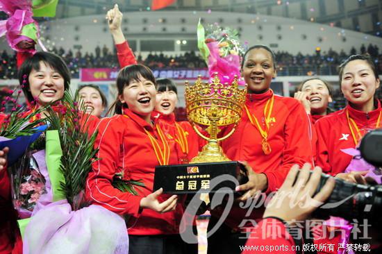WCBA总决赛辽宁总比分3-1河南 五年四夺总冠军