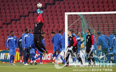 0南非世界杯--[组图]明日迎战西班牙 洪都拉斯适