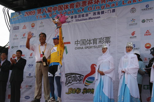 中国体育彩票冠名第八届环湖赛 完美融入品牌