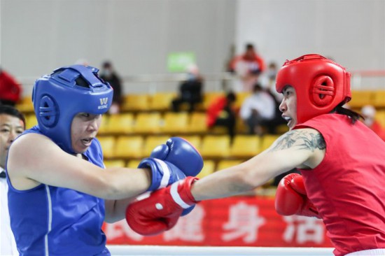 （體育）（12）拳擊——全國女子錦標賽在河北遷安落幕